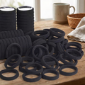 Winter Terry Cloth Hair Ties